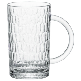 Кружка пивная «Infinityglass» 430мл d77мм h128мм прозрачная круглая с ручкой из поликарбоната по 4 шт/уп (48 шт/кор)