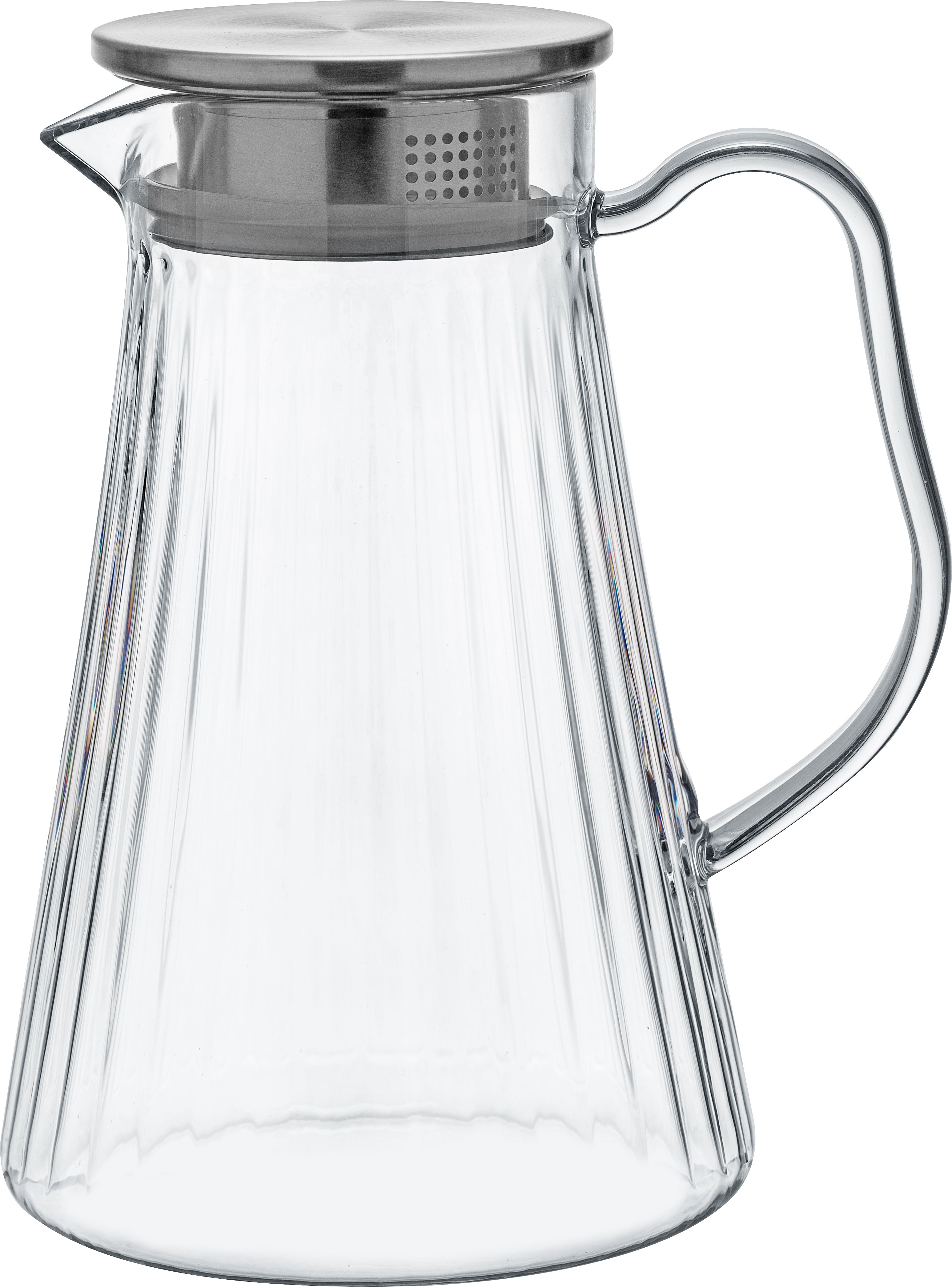 Кувшин для напитков «Infinityglass» 1.5л d105мм h260мм с крышкой поликарбонат по 1 шт/уп