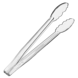 Щипцы кухонные универсальные 30см прозрачные из поликарбоната по 20 шт/уп