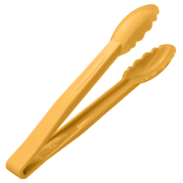 Щипцы кухонные универсальные 24см жёлтые из поликарбоната по 20 шт/уп