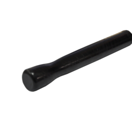 Мадлер кухонный АБС-пластик 21 см. черный, поверхность ровная /1/