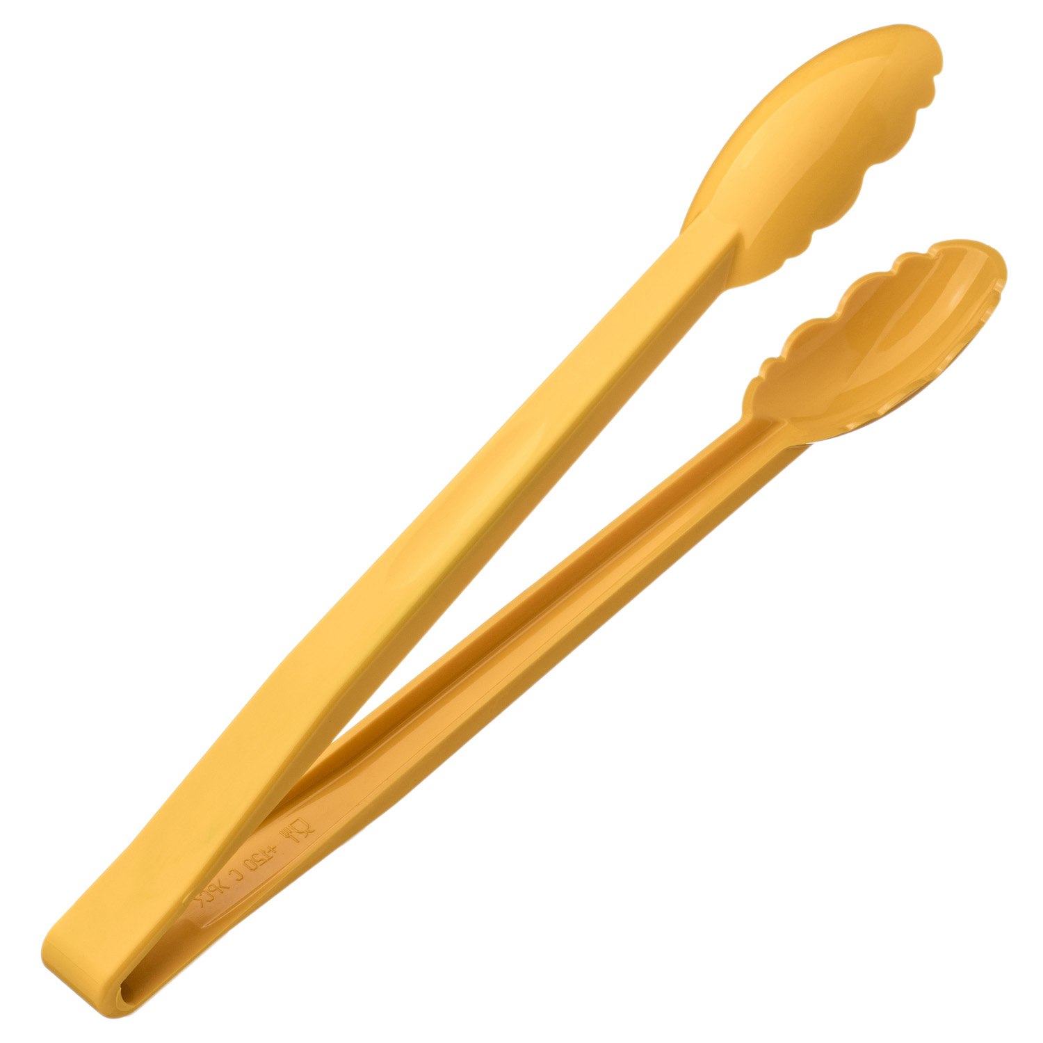 Щипцы кухонные универсальные 30см жёлтые из поликарбоната по 20 шт/уп