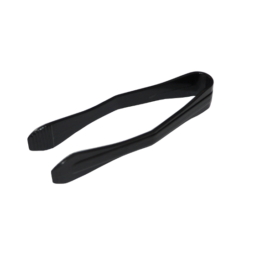 Щипцы кухонные для льда и сахара 12см чёрные из поликарбоната по 20 шт/уп