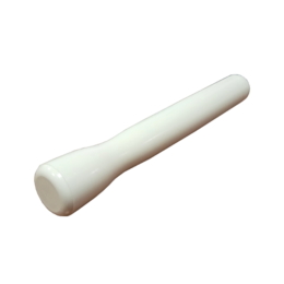 Мадлер кухонный АБС-пластик 21 см. белый, поверхность ровная /1/