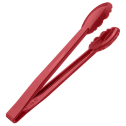 Щипцы кухонные универсальные 30см красные из поликарбоната по 20 шт/уп