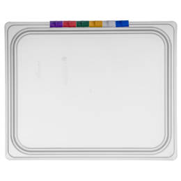 Крышка для гастроёмкости 1/2 пластиковая прозрачная /1/8/