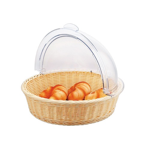 Крышка Roll-Top d=40 см. h=20 см. с ручками, пластик /1/6/