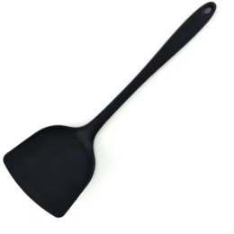 Лопатка для антиприг. поверхн. 33 см. изогнутая раб. часть 10*9 см. силикон широкая /1/
