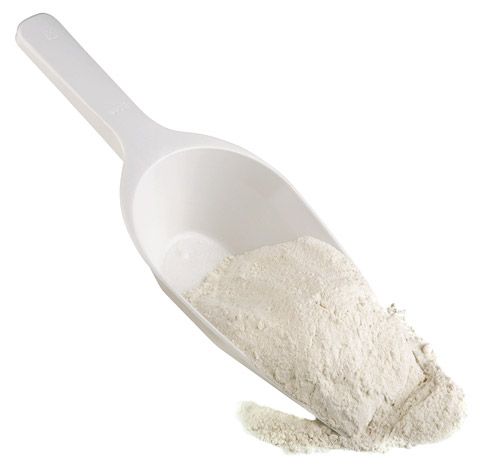 Совок для сыпучих продуктов 500мл 310мм белый пластиковый по 1 шт/уп