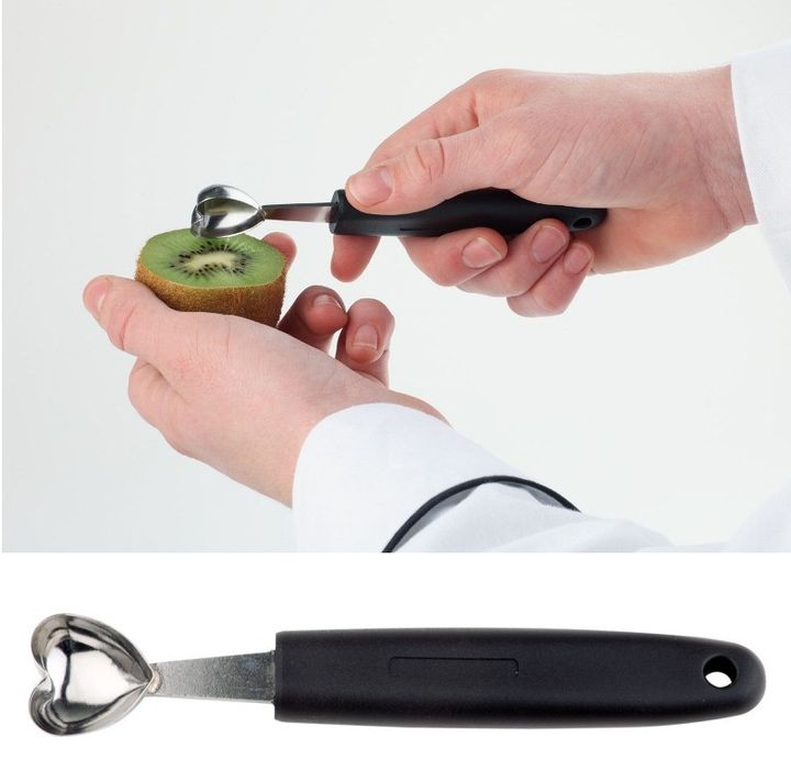 Нуазетка для вырезания сердечек из фруктов 50/160 мм. нерж. /1/