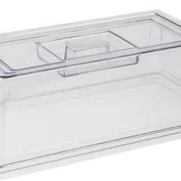 Крышка для гастроёмкости 1/3 h105мм прозрачная из поликарбоната по 1 шт/уп