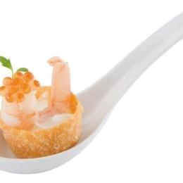 Ложка для комплимента 13,5*4,5 пластик /1/12/