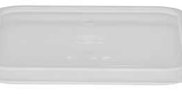 Крышка для контейнера пищ. прямоуг. 225x225x13 мм. прозрачная поликарб. (для 6SFSCW 8SFSCW) по 1 шт/уп6/