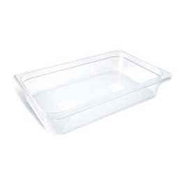 Гастроёмкость 1/1-100 13.3л прозрачная без крышки глубокая из поликарбоната по 12 шт/уп
