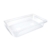 Гастроёмкость 1/1-100 530x325мм h100мм 13.3л прозрачная прямоугольная без крышки из поликарбоната по 12 шт/уп