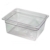 Гастроёмкость 1/2-150 8.9л прозрачная без крышки глубокая из поликарбоната по 12 шт/уп