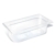 Гастроёмкость 1/3-100 325x176мм h100мм 3.8л прозрачная прямоугольная без крышки из поликарбоната по 24 шт/уп