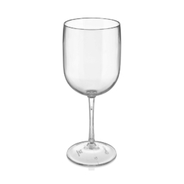 Бокал для вина «Classique» 400мл d85мм h220мм прозрачный из поликарбоната с высокой прозрачной ножкой по 50 шт/уп