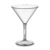 Бокал для мартини «Classique» 280мл d120мм h170мм прозрачный из поликарбоната с высокой прозрачной ножкой по 50 шт/уп