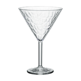 Бокал для мартини «Infinityglass» 280мл d110мм h163мм прозрачный из поликарбоната с высокой прозрачной ножкой по 4 шт/уп (48 шт/кор)