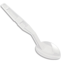 Ложка гарнирная 280мм белая из поликарбоната по 10 шт/уп (400 шт/кор)