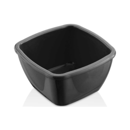 Соусник  50мл 50x50x30мм квадратный чёрный из поликарбоната маленький по 250 шт/уп
