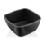 Соусник из поликарбоната 100мл 70x70x35мм квадратный чёрный без крышки по 250 шт/уп