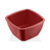 Соусник из поликарбоната 100мл 70x70x35мм квадратный красный без крышки по 250 шт/уп