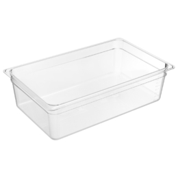 Гастроемкость 1/1-150 19,1л прозрачная без крышки глубокая из поликарбоната по 1 шт/уп