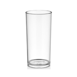 Стакан для напитков «Classique» 290мл d62мм h130мм прозрачный круглый из поликарбоната по 100 шт/уп