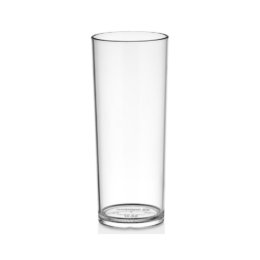 Стакан для напитков «Classique» 340мл d62мм h155мм прозрачный круглый из поликарбоната по 100 шт/уп