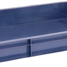 Контейнер для теста 600*400* 75 мм. (-18/+50°C) прямой, сплошной, синий, полиэтилен /1/128/