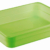 Гастроёмкость 1/2-65 325x265мм h65мм 3.8л зелёная прямоугольная без крышки пластиковая по 14 шт/уп