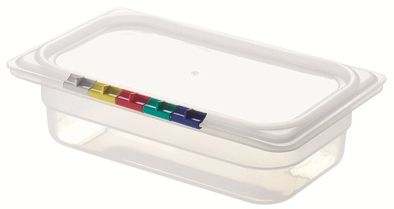 Гастроёмкость 1/4-65 1.7л прозрачная без крышки глубокая пластиковая по 28 шт/уп
