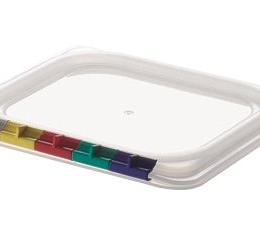 Крышка для гастроёмкости 1/6 пластиковая прозрачная /1/12/