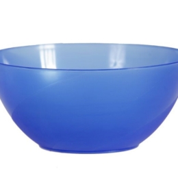 Салатник круглый 2000мл d205мм h95мм синий пластиковый по 80 шт/уп