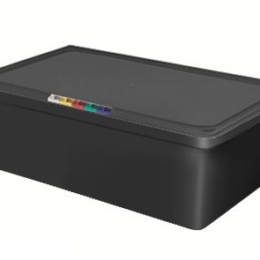 Гастроёмкость 1/1-150 20л чёрная без крышки глубокая пластиковая по 4 шт/уп