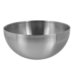 Миска  3,5 л. d=25 см. h=11 см. полусферическая, нерж. /1/