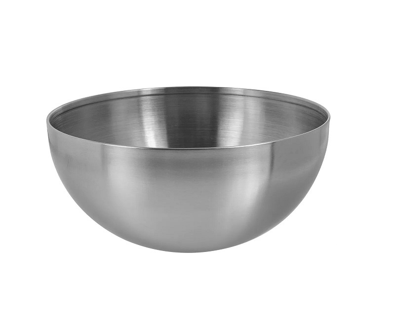 Миска 3,5 л. d=25 см. h=11 см. полусферическая, нерж. /1/