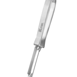 Овощечистка 6/15 см. с плавающим лезвием, нерж с хром ручкой /1/24/432/