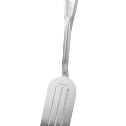 Лопатка 35 см. изогнутая раб. часть 15*7,7 см. нерж. перфорир. /1/144/