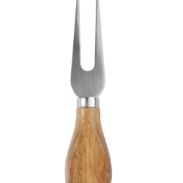 Нож для сыра 60/120 мм. вилка с дерев. ручкой  /1/