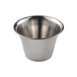 Соусник 90мл d65мм h44мм металлический /1/72/576/