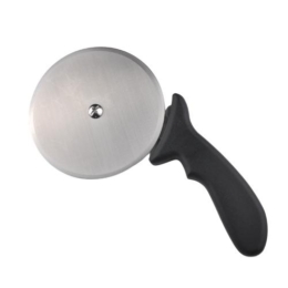 Нож для пиццы d12,5 см. нерж. с черной пластик. ручкой /1/72/