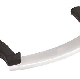 Нож для пиццы полумесяц 25 см. нерж. /1/144/