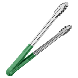 Щипцы универсальные 40см металлические зеленая ручка /1/120/