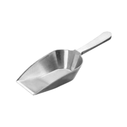 Совок для льда/сыпучих продуктов   40 мл. 140 мм. алюм. /1/12/432/