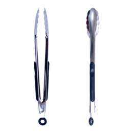 Щипцы кухонные универсальные 300мм металлические резин. вставки по 72 шт/уп