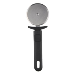 Нож для пиццы d5 см. нерж. с черной пластик. ручкой /1/72/