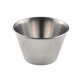 Соусник 195мл d85мм h54мм металлический /1/12/288/